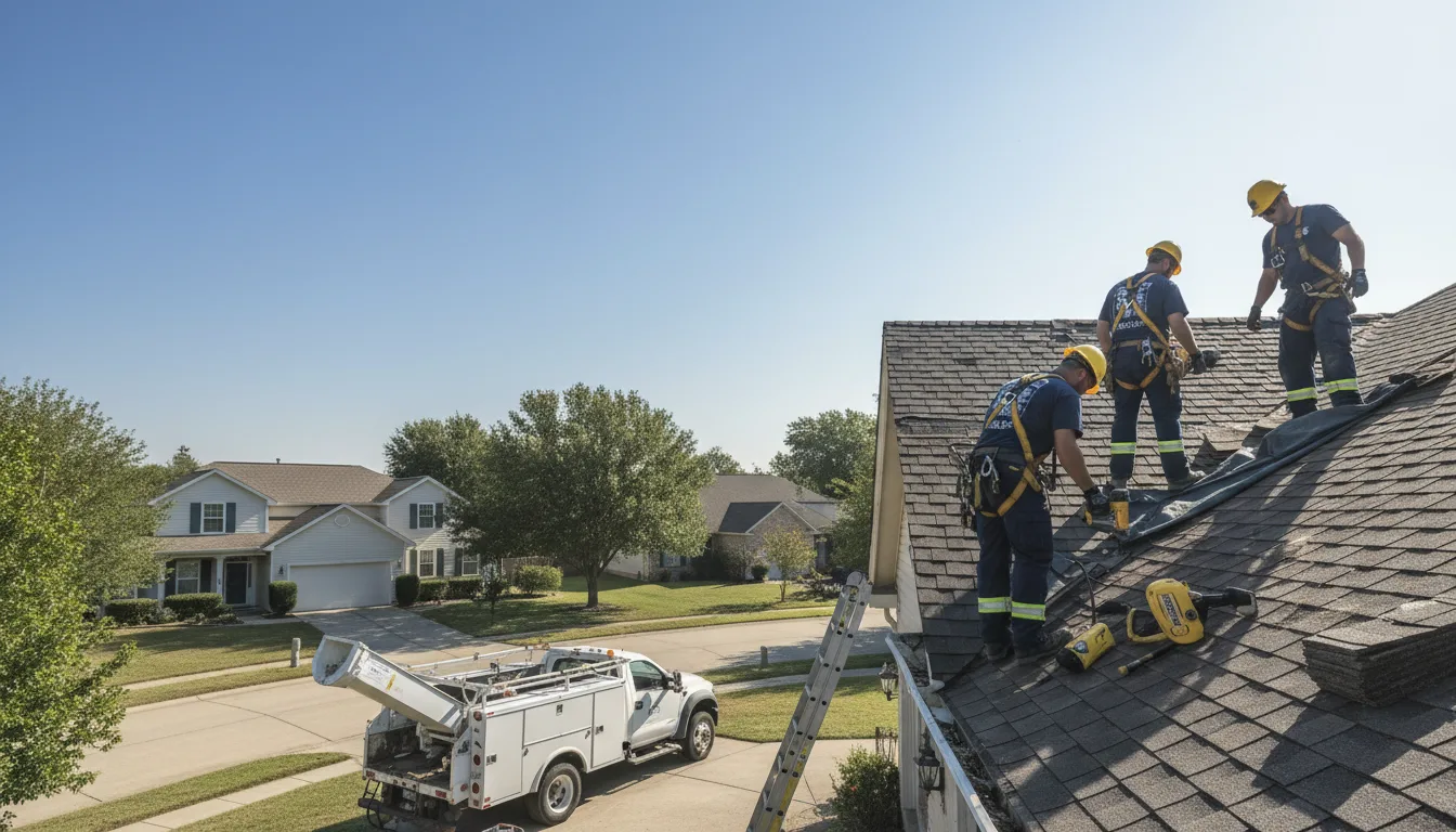 Roof Flashing Repair in Renton, WA